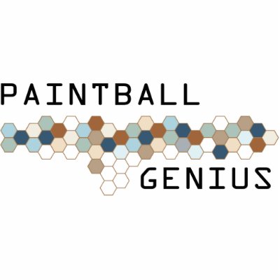 Paintball Genius Photo Sculpture by itsallhot