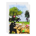 Paintball in the Spring Custom Invites