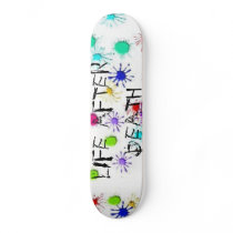 paintball LIIFE AFTER DEATH skateboards by LADSk8Team paintball LIIFE AFTER DEATH skateboards