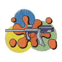 Paintball Logo embroidered shirts by ZazzleEmbroidery Paintball Logo embroidered shirts