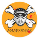 Paintball mask stickers