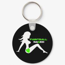 Paintball Naked Keychain by GoNaked Paintball Naked Keychain