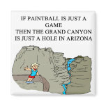 PAINTBALL player Magnet
