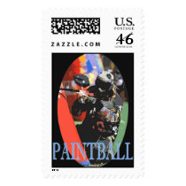 Paintball Postage Stamp