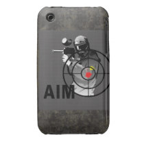 Paintball Shooter - Aim Iphone 3 Case-mate Case