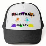 paintball splat hat