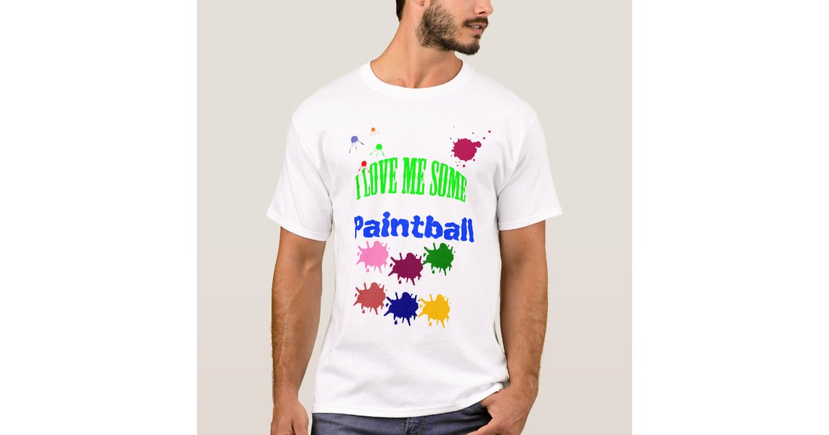 Paintball TShirt Zazzle