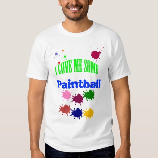 paintball birthday shirt