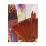 Paintbrush Office Postcard