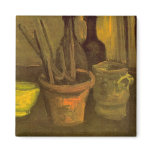 Paintbrushes by Vincent van Gogh Magnets