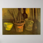 Paintbrushes by Vincent van Gogh Print