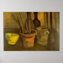 Paintbrushes by Vincent van Gogh Print