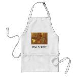 Paintbrushes in a Pot by Vincent van Gogh Apron