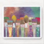 Paintbrushes Mouse Pad
