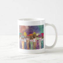 Paintbrushes Mugs