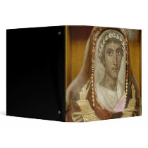 Painted and gilded mummy case of Artemidorus Vinyl Binder