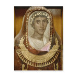 Painted and gilded mummy case of Artemidorus postcards