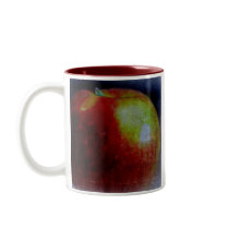 Painted Apple mugs