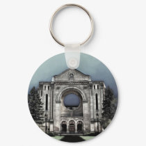 Painted Basilica keychains