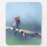 Painted Bird Mouse Pad mousepads