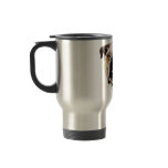 Painted Bulldog Face mugs