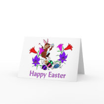Painted Bunny Eggs cards by orsobear Painted Bunny Eggs cards