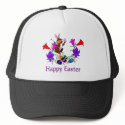 Painted Bunny Eggs hats by orsobear Painted Bunny Eggs hats