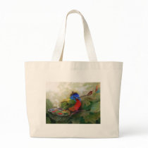 Painted bunting Bird Bag