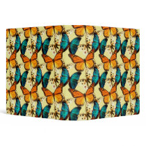 butterflies, painted, butterfly, vintage, moth, monarch, nature, animal, insects, wings, pattern, gypsy, spring, summer, dooni designs, classy, classic, photo, recipe, animal lover, butterflies and moths, Binder with custom graphic design