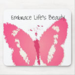Painted Butterfly Beauty Mouse Pad Painted Butterfly Beauty Mouse Pad