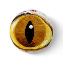 Painted Cat's Eye buttons by TheGalacticGroundhog Painted Cat's Eye buttons