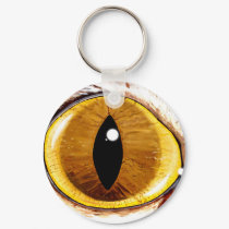 Painted Cat's Eye keychains