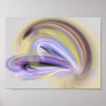 Painted colors poster