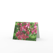 Painted Crabapple Blossoms customizable card