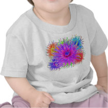 Painted Dahlias 2-Sided Infant T-Shirt