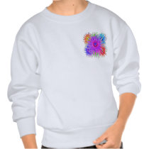 Painted Dahlias 2-Sided Kids' Sweatshirts