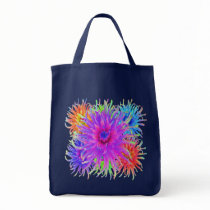 Painted Dahlias Dark Bags