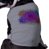 Painted Dahlias Dog Shirts