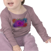 Painted Dahlias Infant Longsleeve Tshirt
