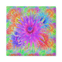 Painted Dahlias Magnets