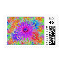 Painted Dahlias Stamps