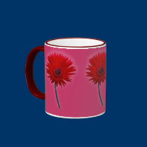 Painted Daisy mugs