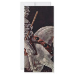 Painted Equestrian Statue Of Giovanni Acuto Customized Rack Card