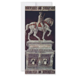 Painted Equestrian Statue Of Giovanni Acuto Personalized Rack Card