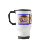 Painted Face Travel Mug