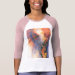 Ladies 3/4 Sleeve Raglan (Fitted)