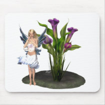 painted fairy. mousepads by loveit2 painted fairy. mousepads
