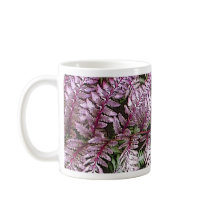 painted fern mugs by dennythemany painted fern mugs