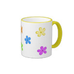 Painted Flower Mug