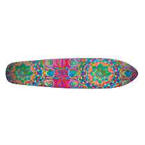 Painted Flower Skateboards